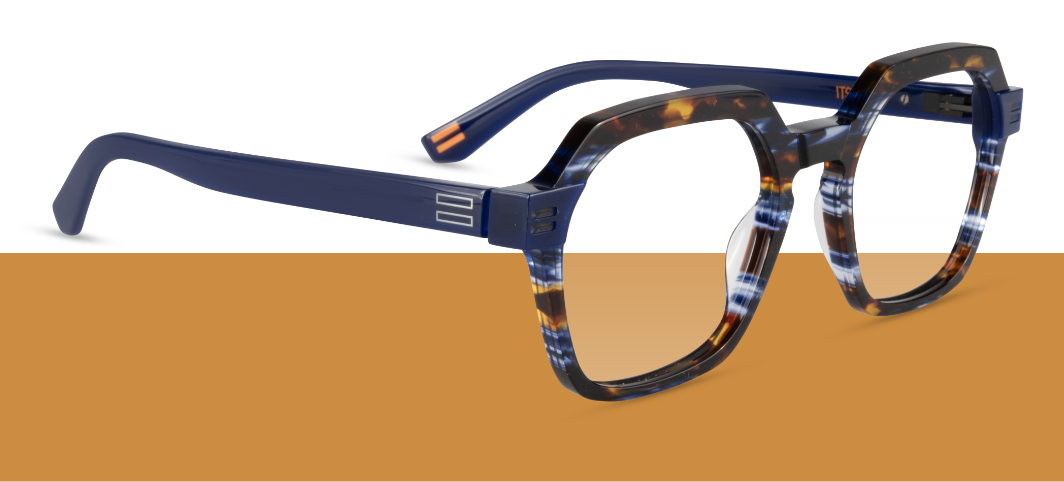 Lunettes de vue Dilem rectangle vertes